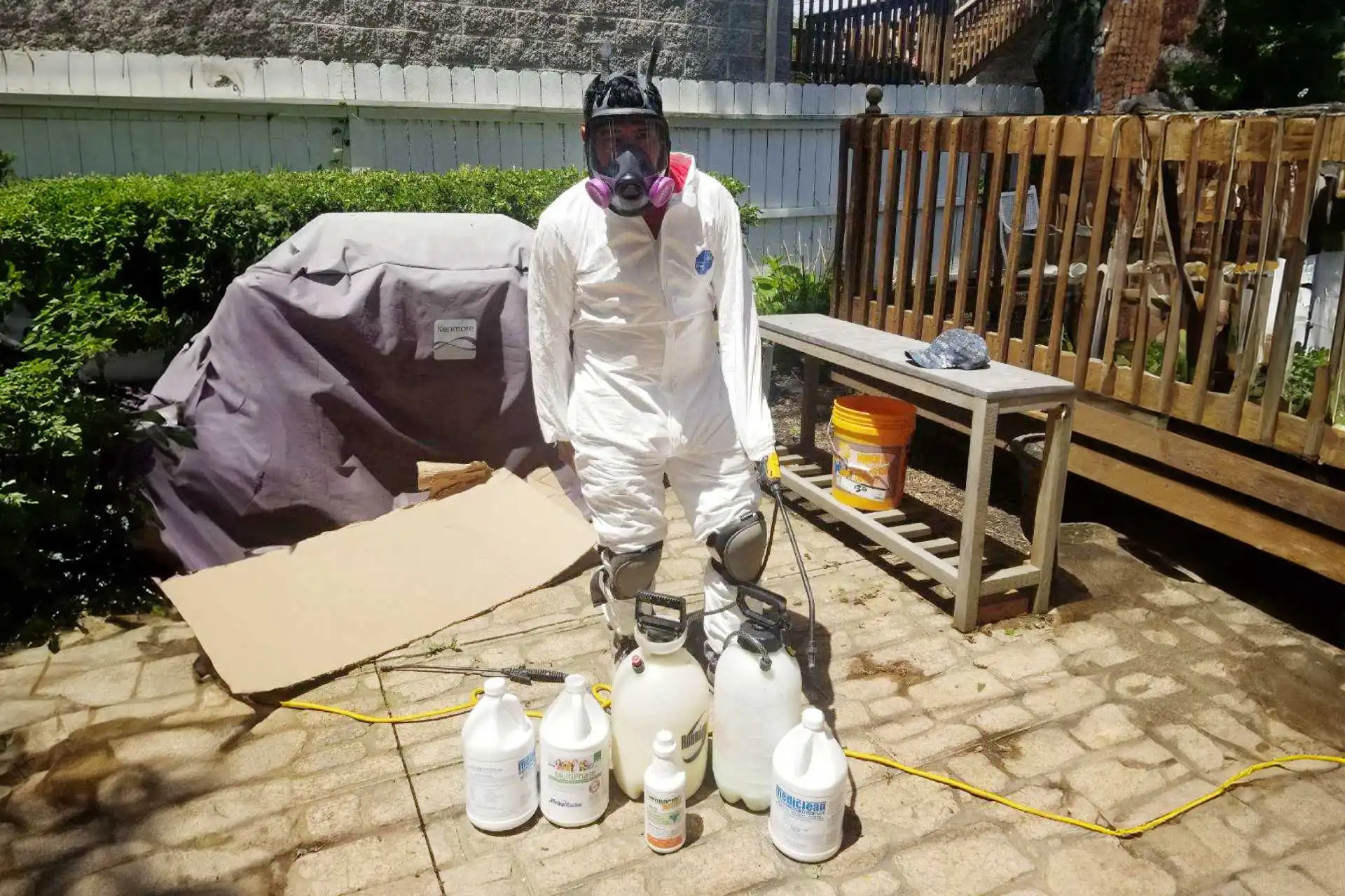 The CleanUP Guys work photo