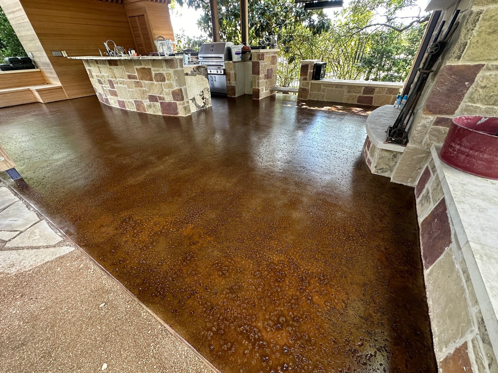 Formula Concrete Coating Austin work photo