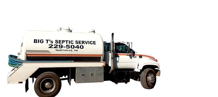 Big T's septic tank service work photo