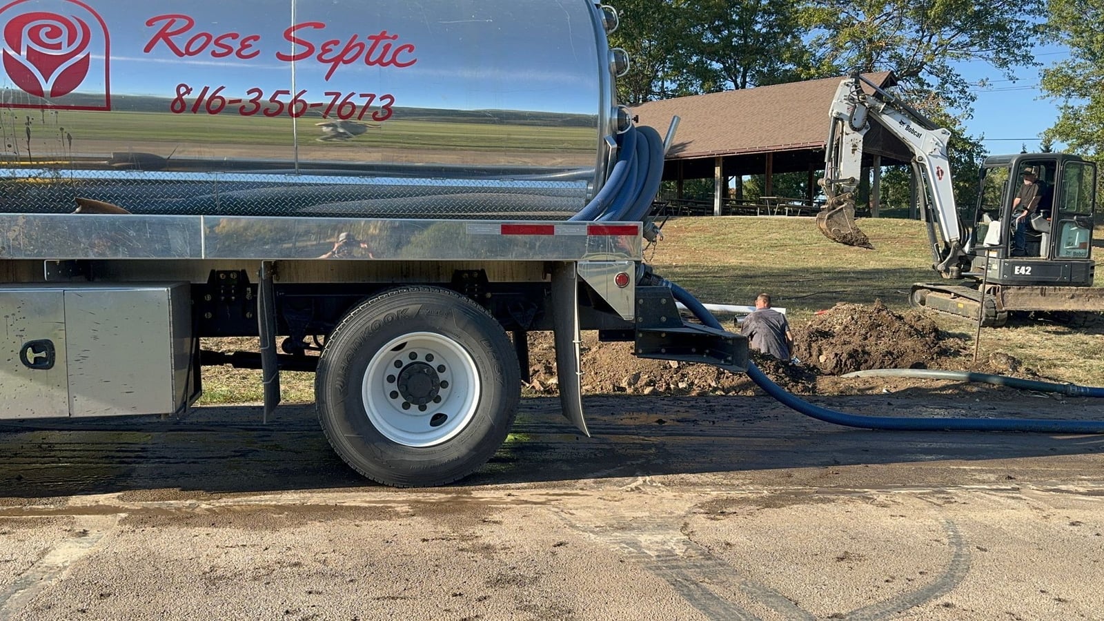 Rose Septic Tank Cleaning Inc work photo