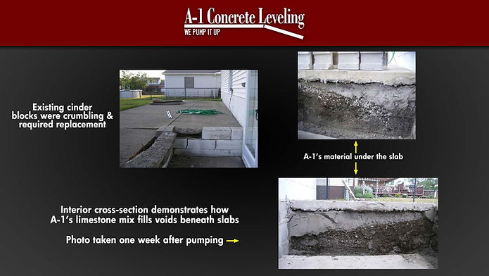 A-1 Concrete Leveling Buffalo work photo