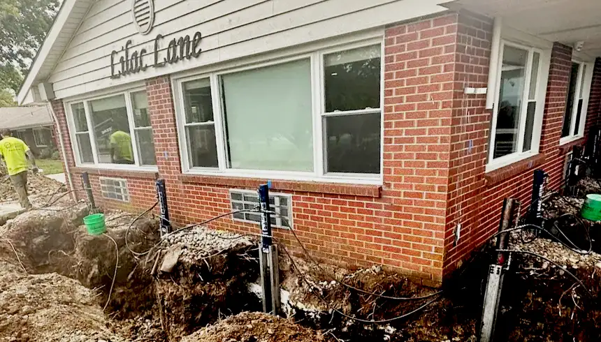 Dry Basement Foundation Repair of Kansas City work photo