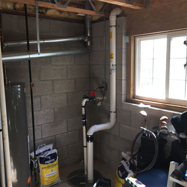 Madison Radon Mitigation System Solutions work photo