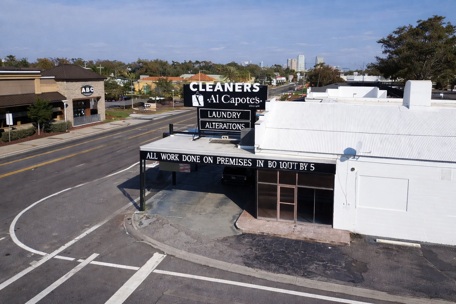 Al Capote's Cleaners work photo