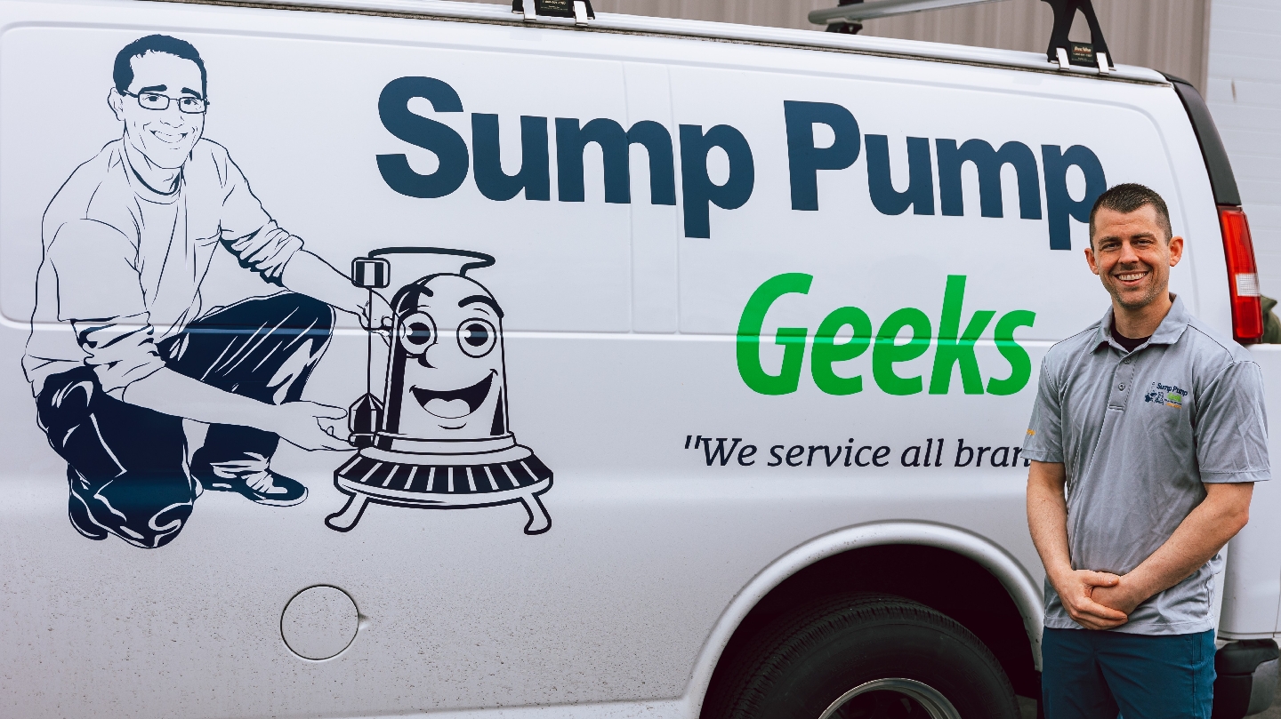 Sump Pump Geeks Rochester NY work photo