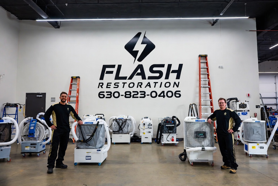 Flash Water And Fire Restoration work photo