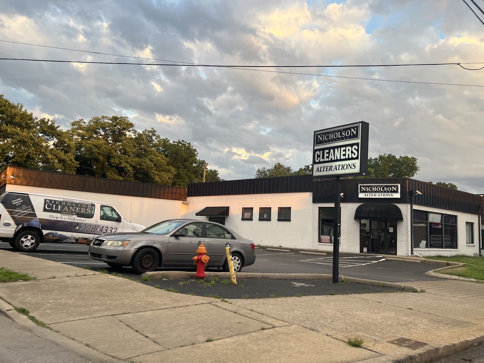 Nicholson Cleaners work photo