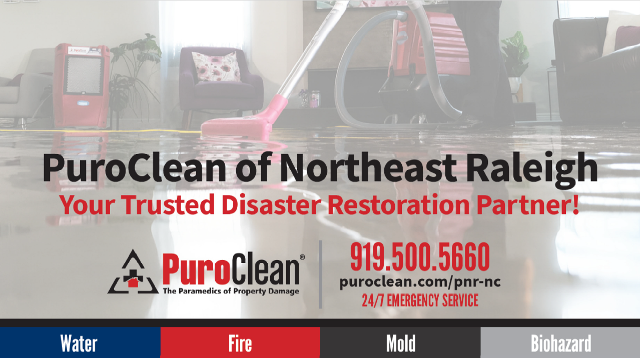 PuroClean of Northeast Raleigh work photo
