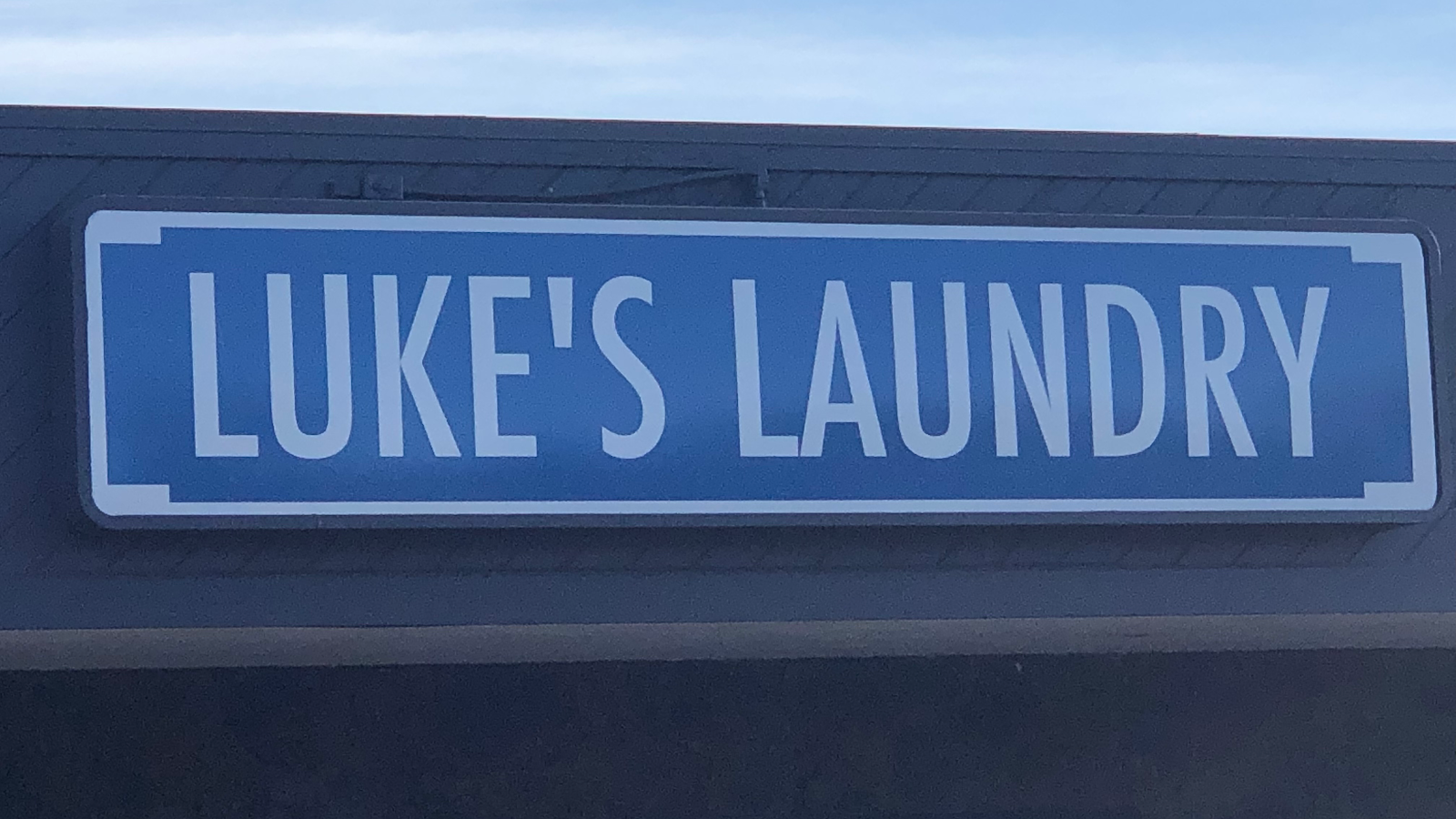 Luke's Laundry work photo