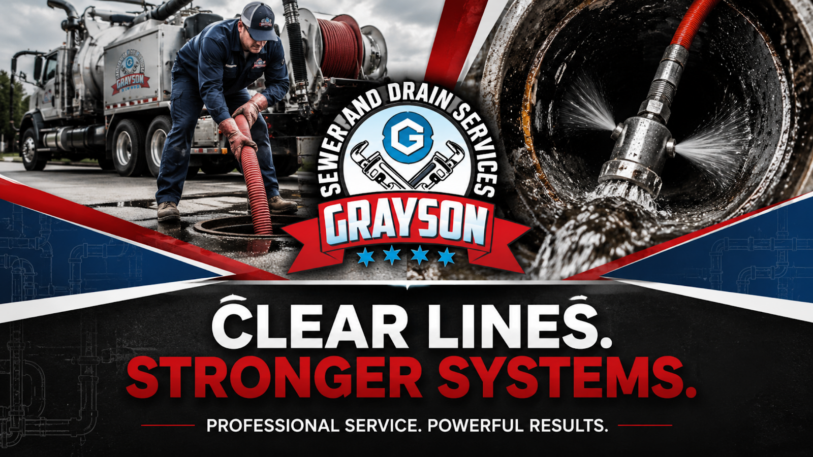 Grayson Sewer and Drain Services work photo