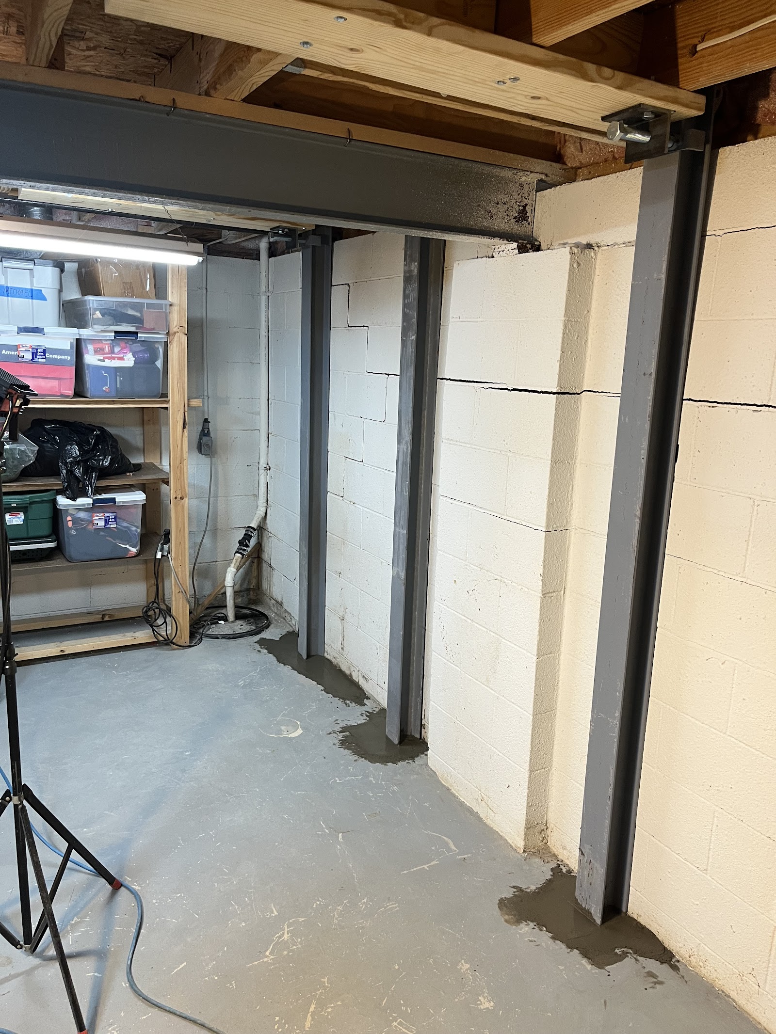 C & J Basement Solutions, LLC. work photo