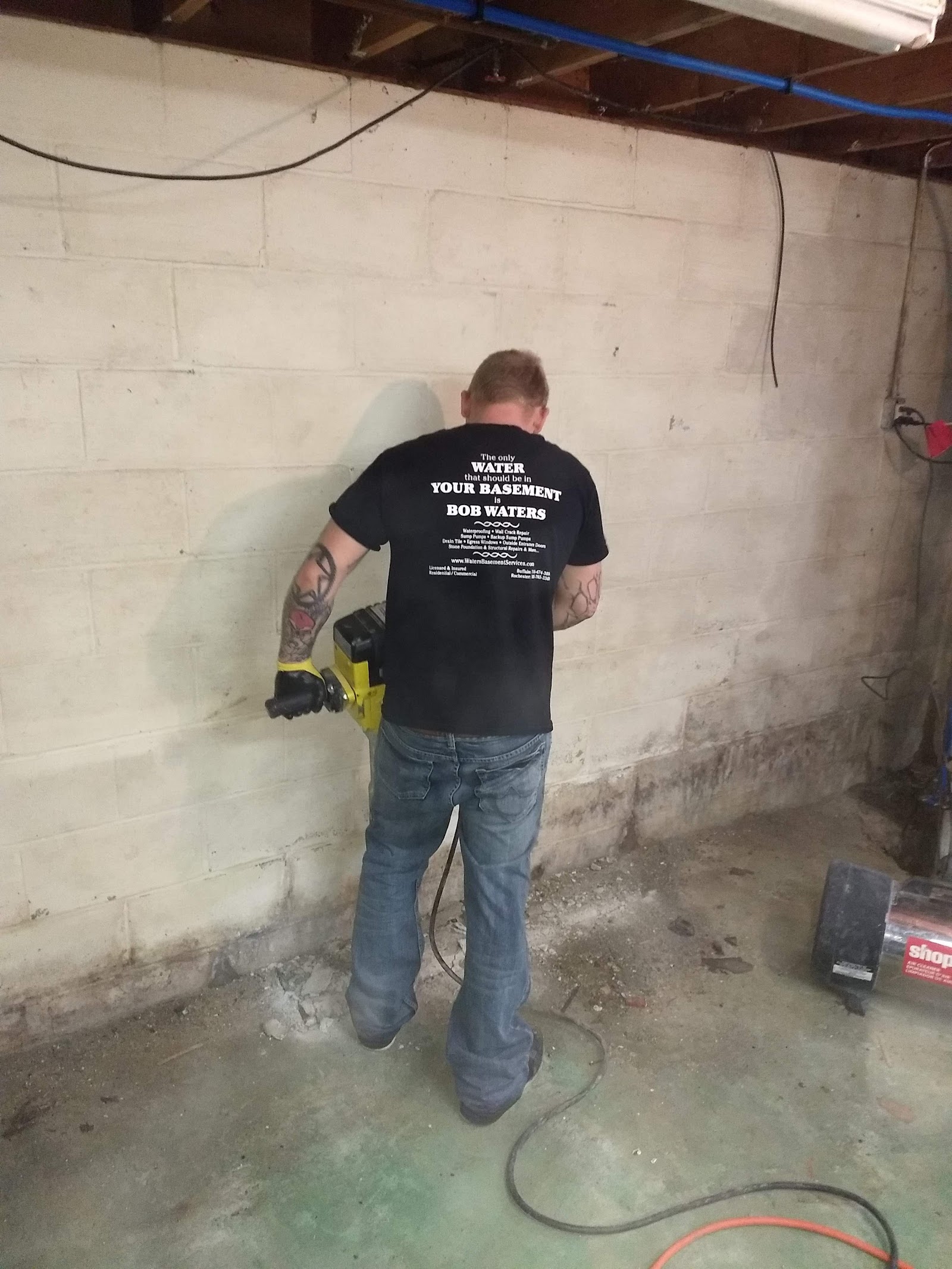 Waters Basement Services, Inc. work photo