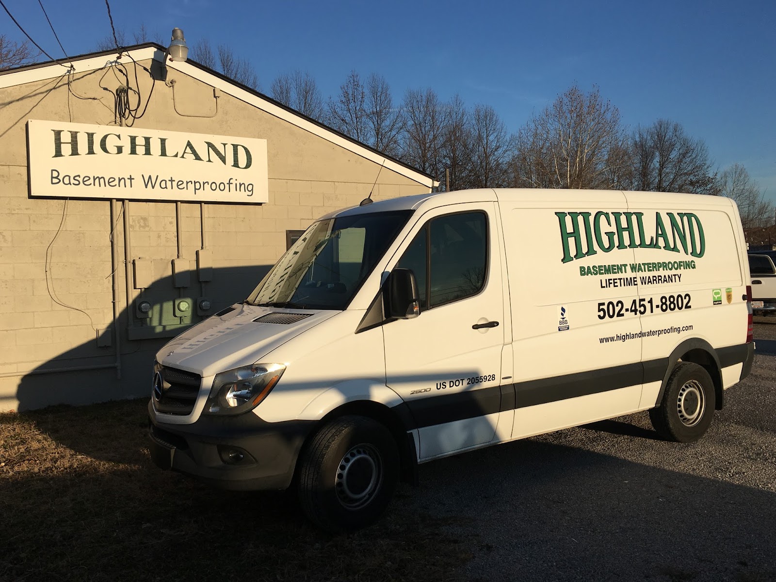 Highland Basement Waterproofing Co work photo