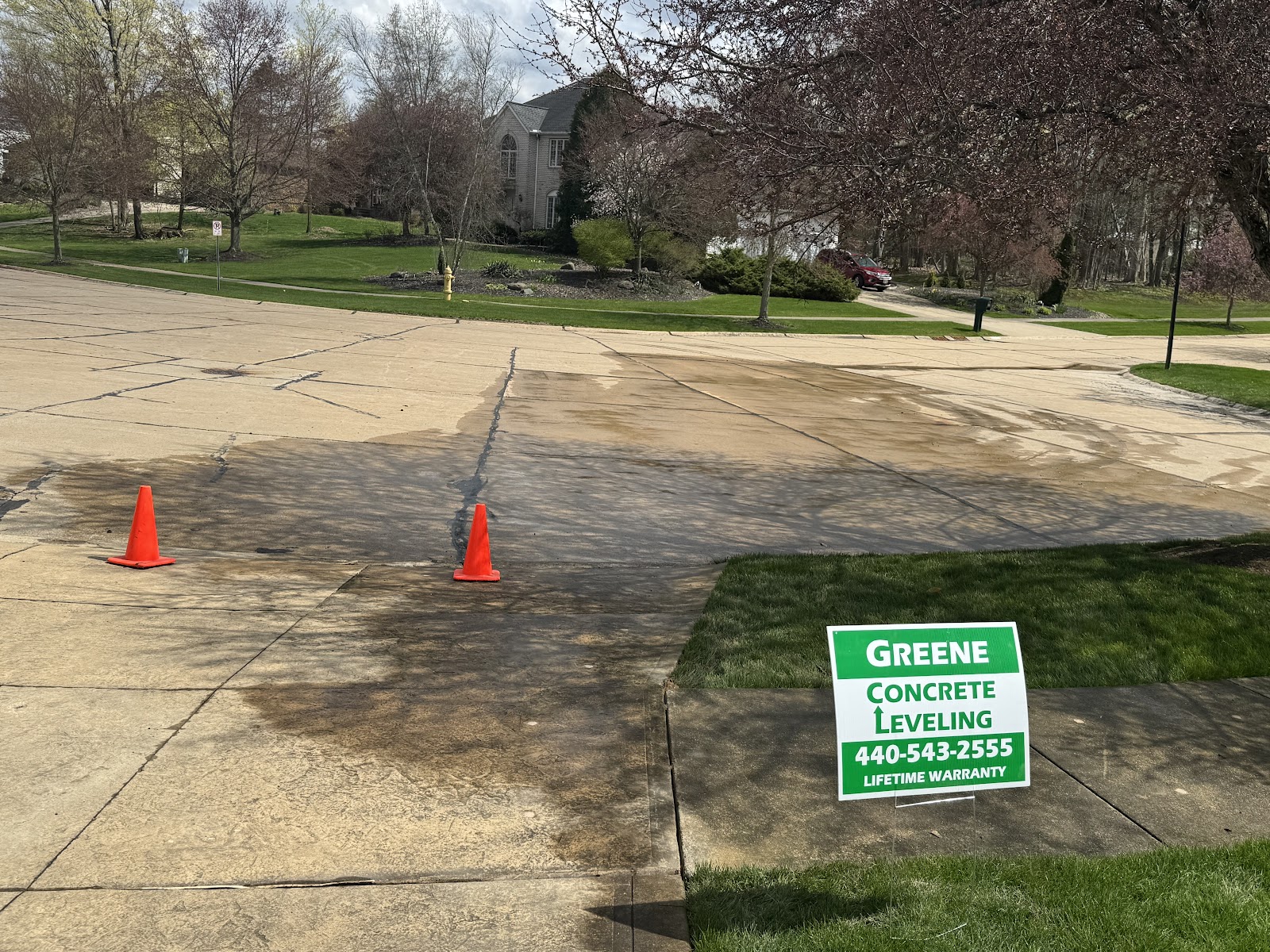 Greene Concrete Leveling Co., Inc. work photo