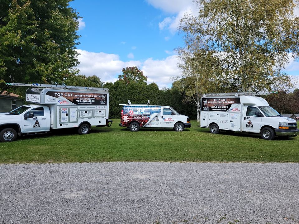 Top cat chimney sweep and service work photo