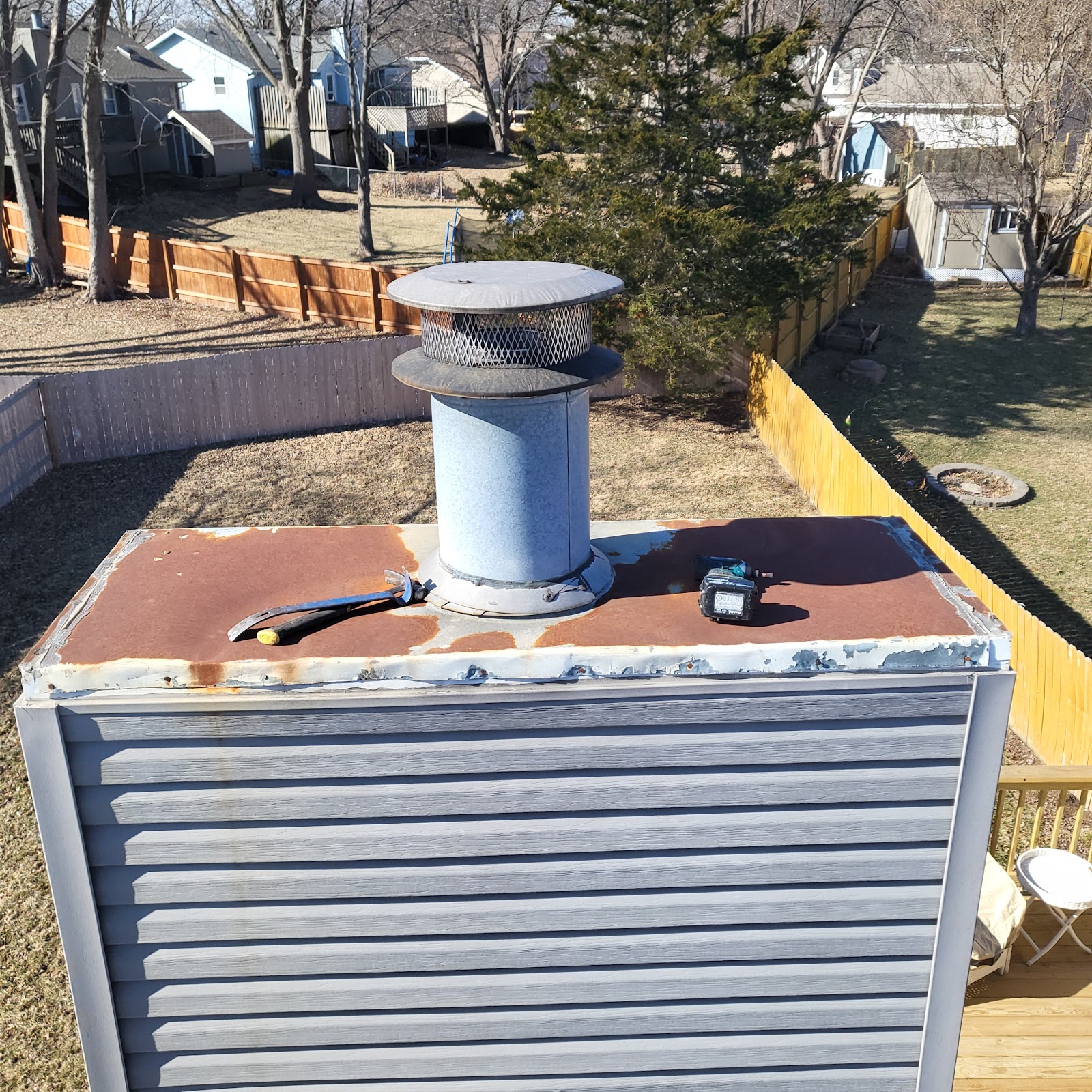 All in a Row Chimney work photo