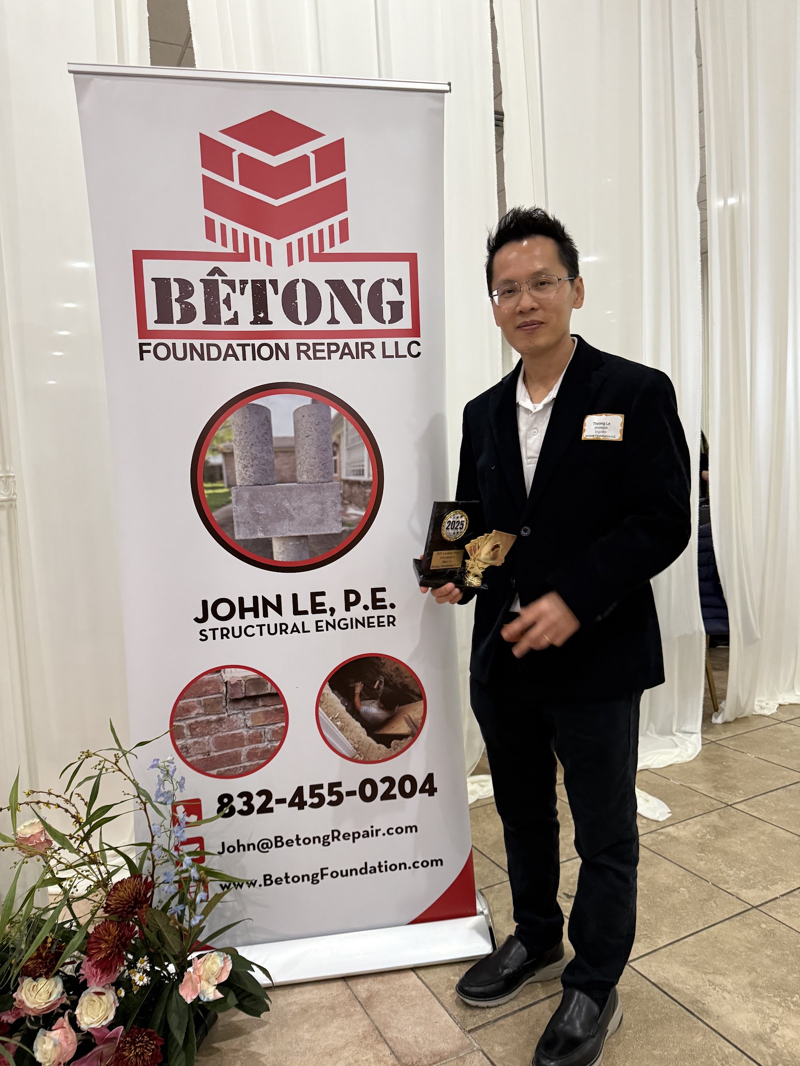 BêTong Foundation Repair LLC work photo