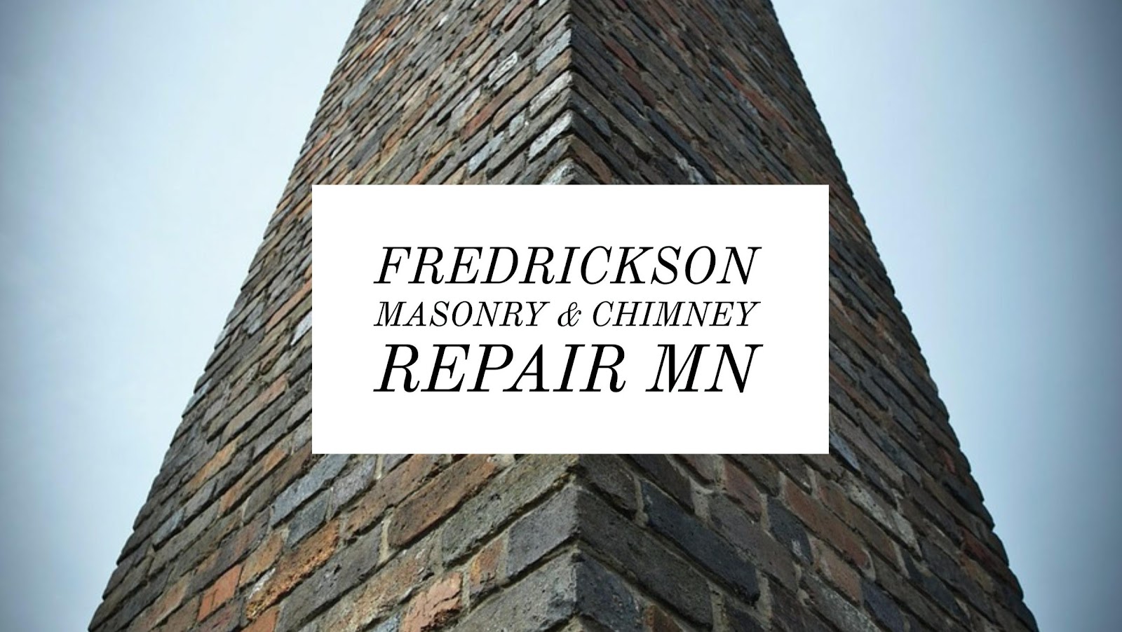 Fredrickson Masonry and Chimney Repair work photo