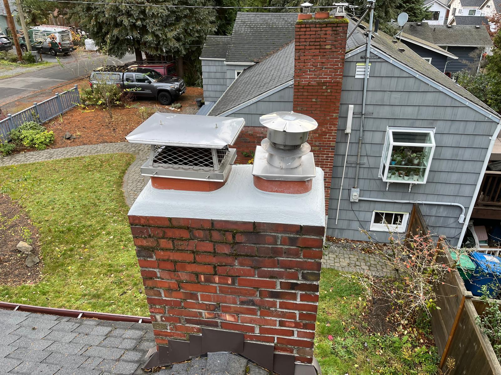 Toptop Chimney Sweep work photo