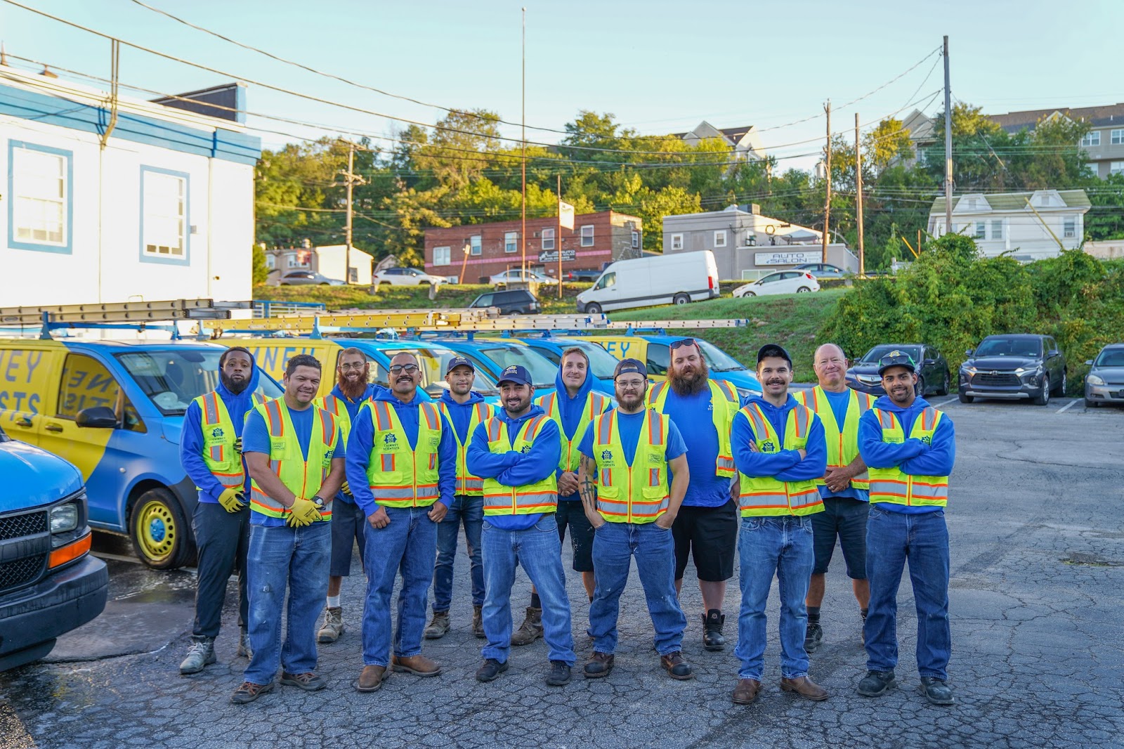Chimney Scientists work photo