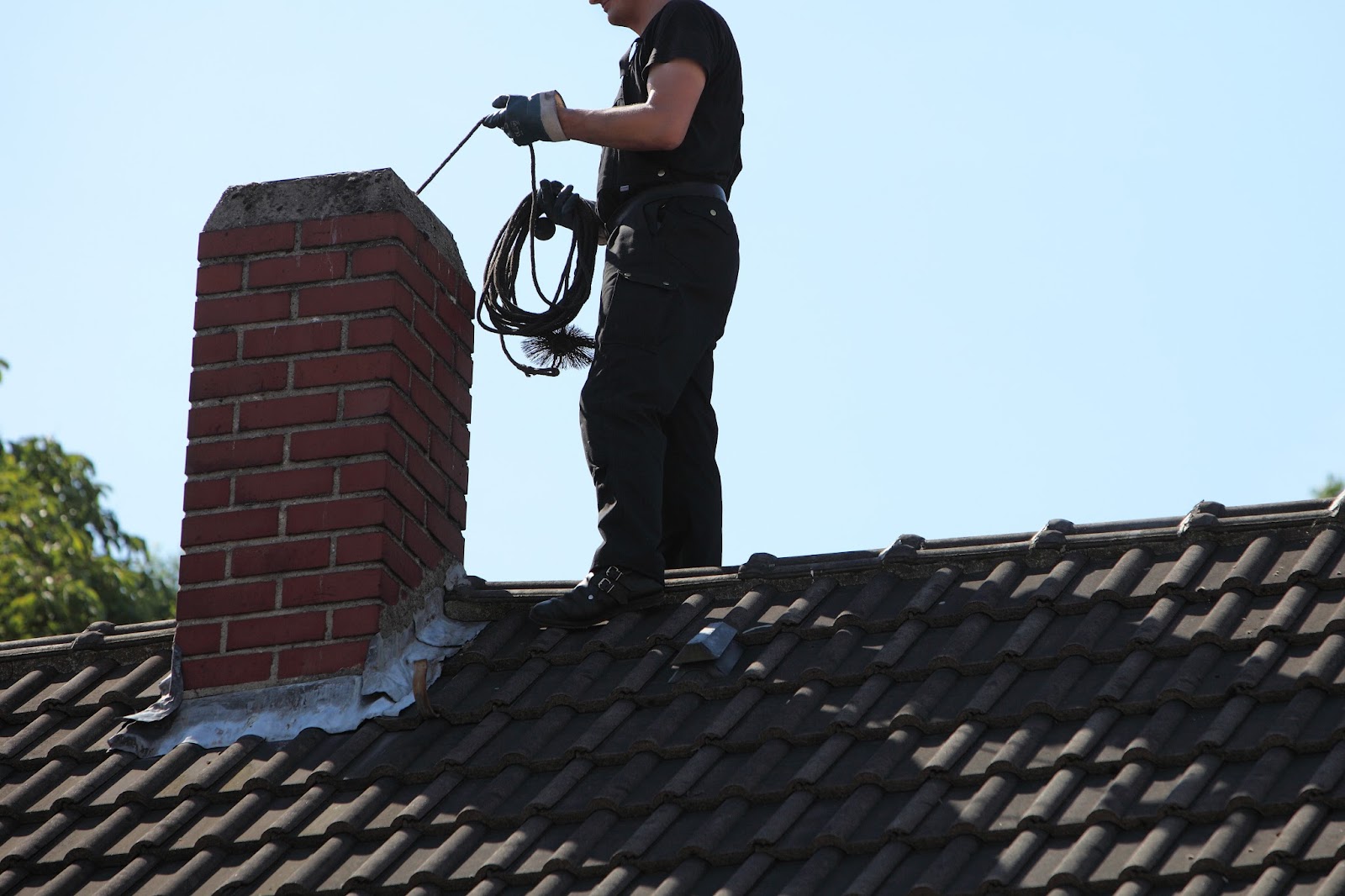 Alamo Chimney Sweepers Cleaning | San Antonio work photo
