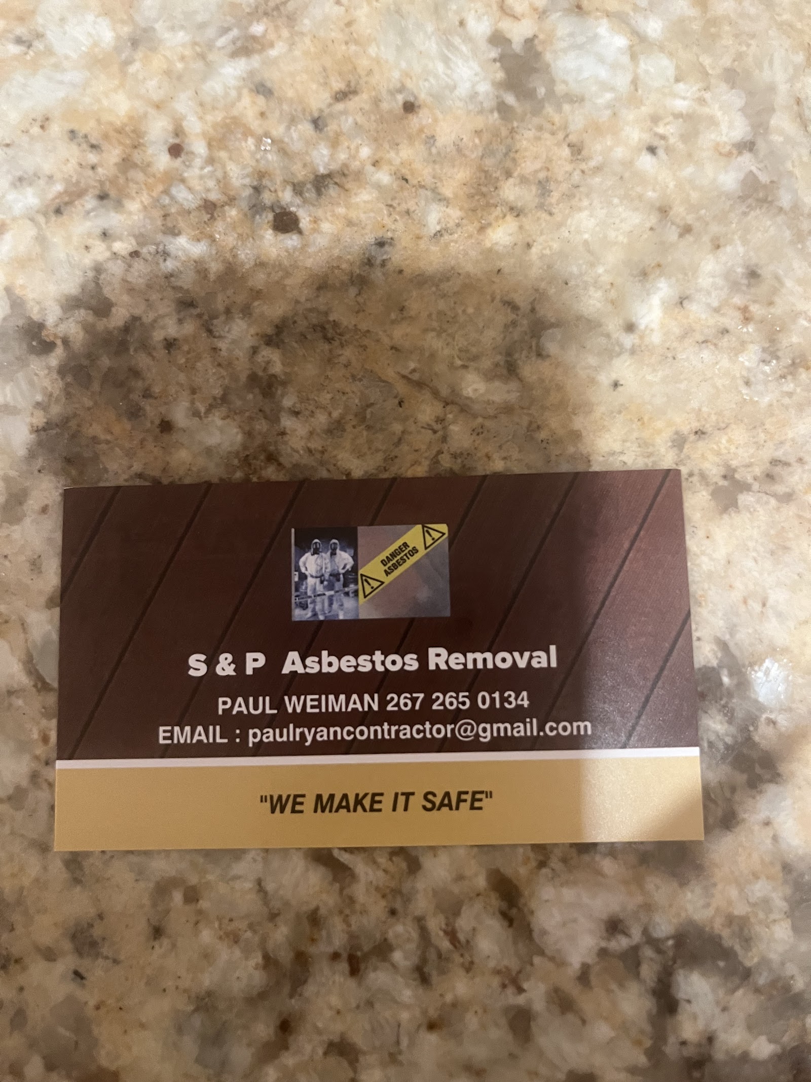 S & P Asbestos cover photo
