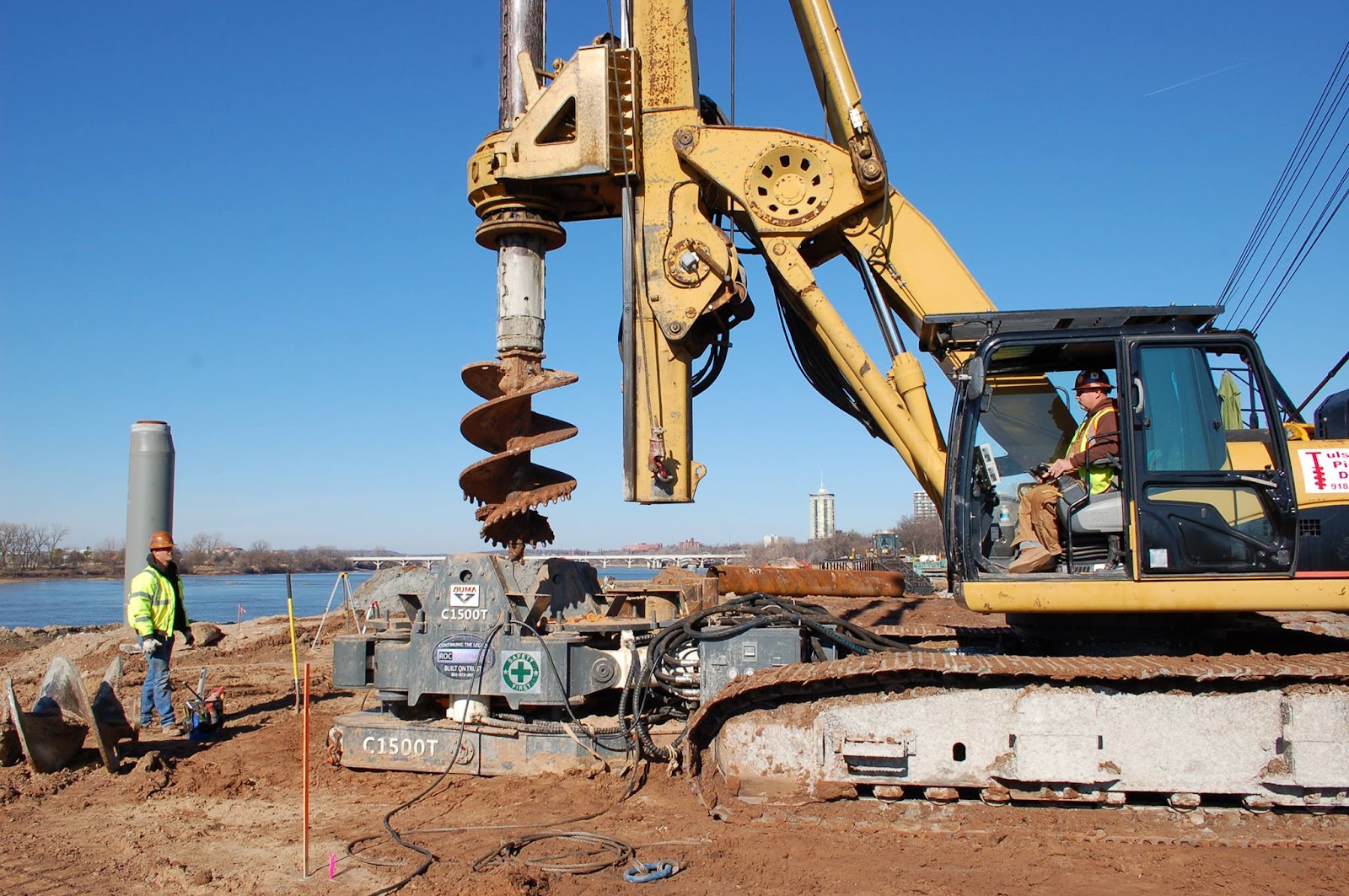 Tulsa Pier Drilling work photo