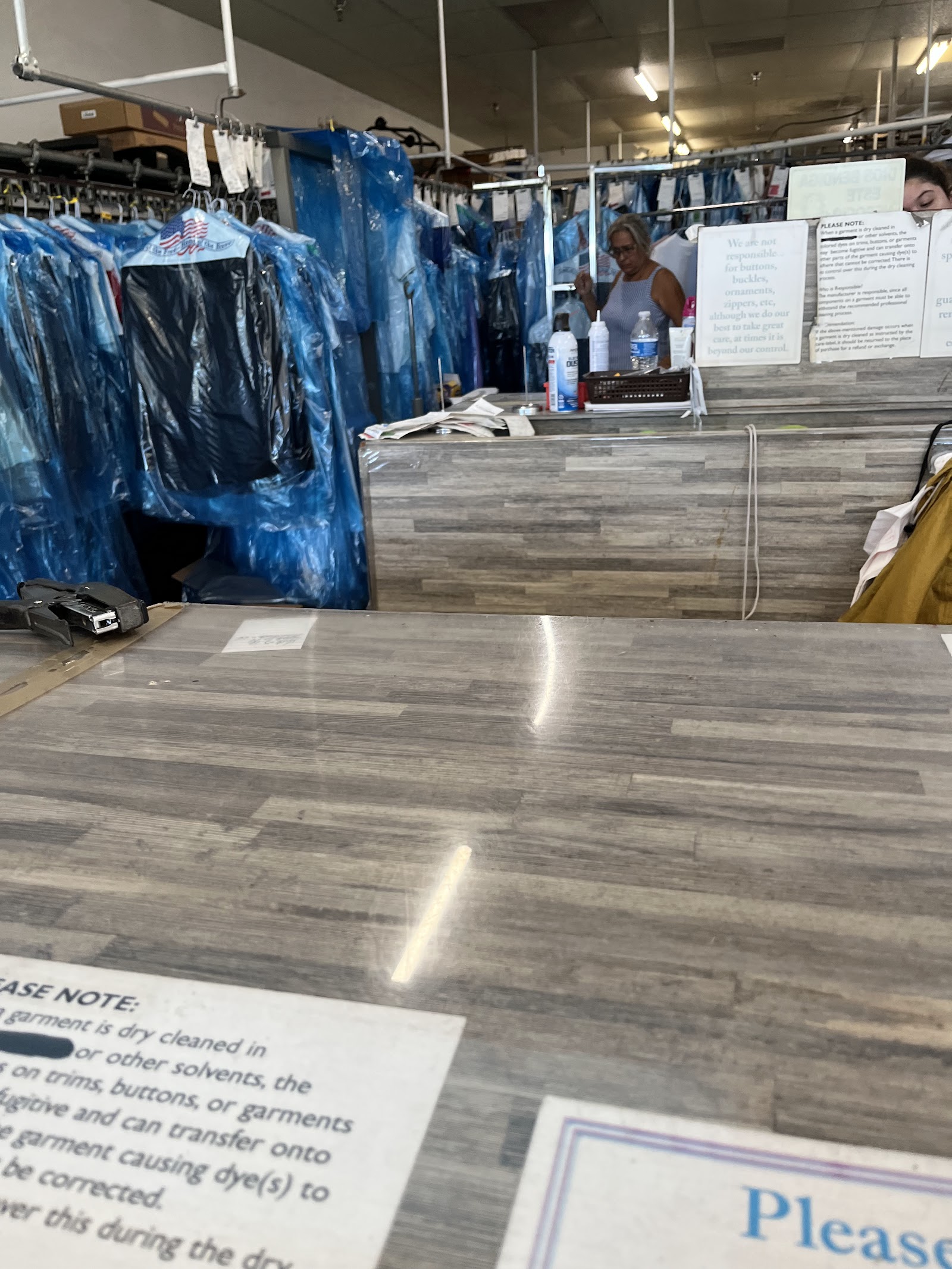 AJAG Cleaners work photo