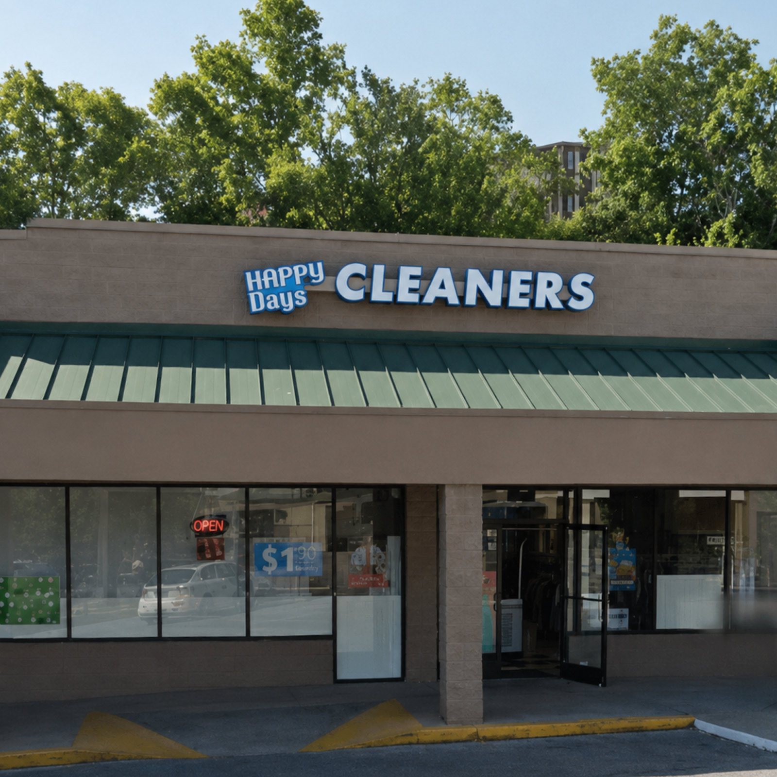 Happy Days Cleaners work photo