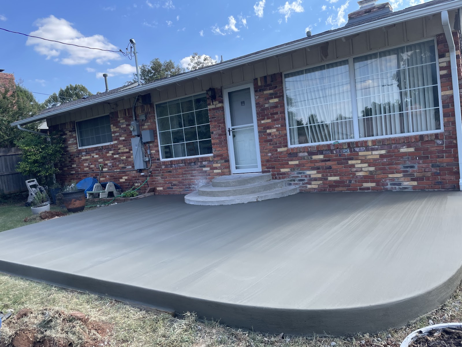 Bill’s Custom Concrete & Yard Drainage work photo