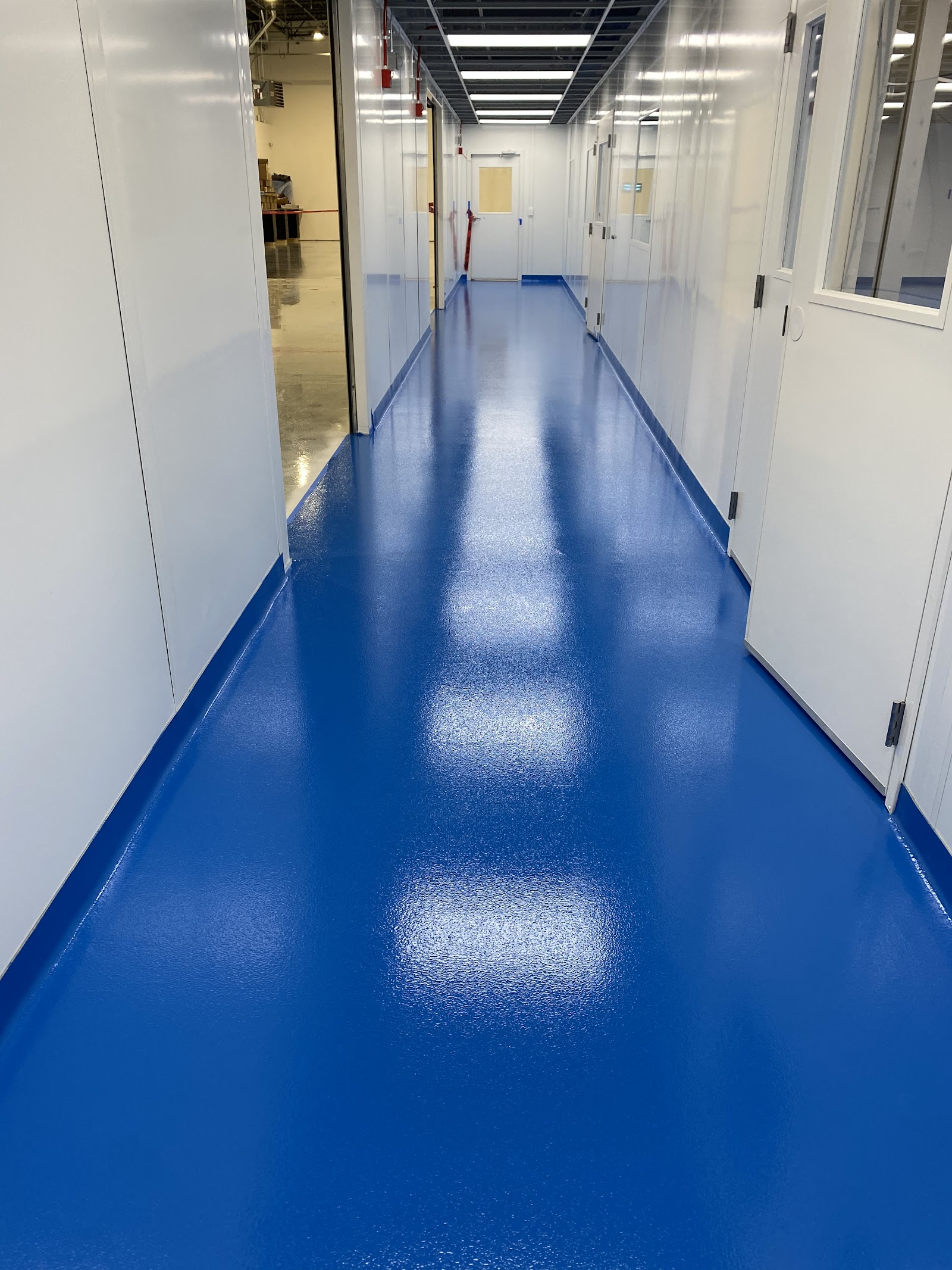 Triangle Epoxy Floors work photo