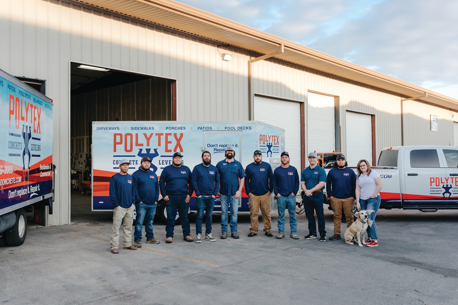 Polytex Concrete Leveling work photo