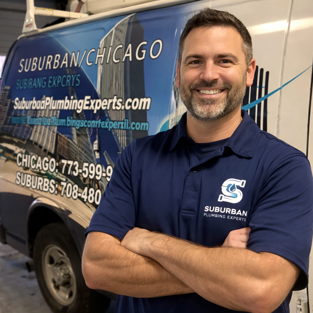 Suburban Plumbing Sewer Line and Drain Cleaning Experts work photo