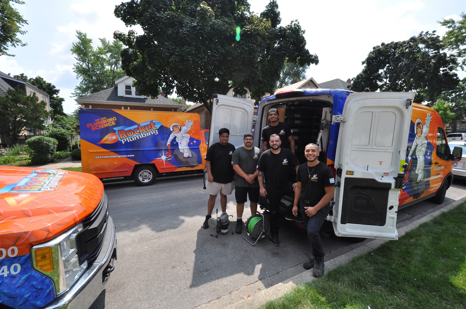 Rocket Plumbing Chicago, Drain Cleaning & Sewer work photo