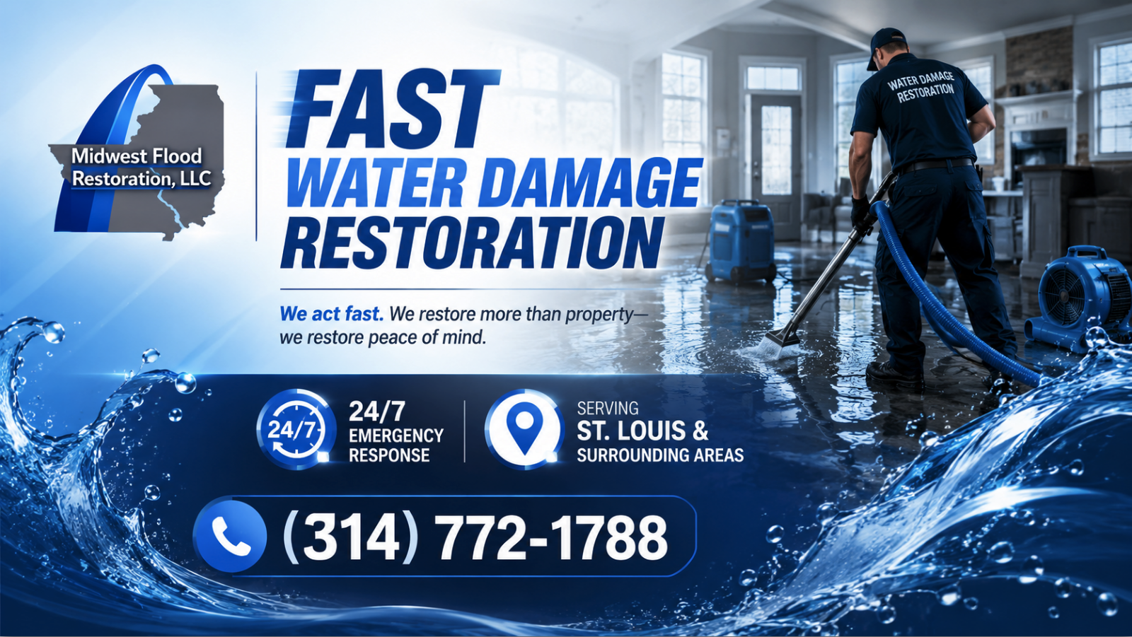 Midwest Flood Restoration cover photo