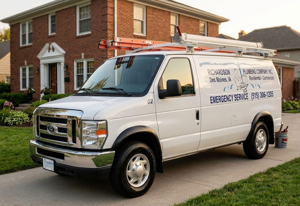 Richardson Plumbing Company work photo