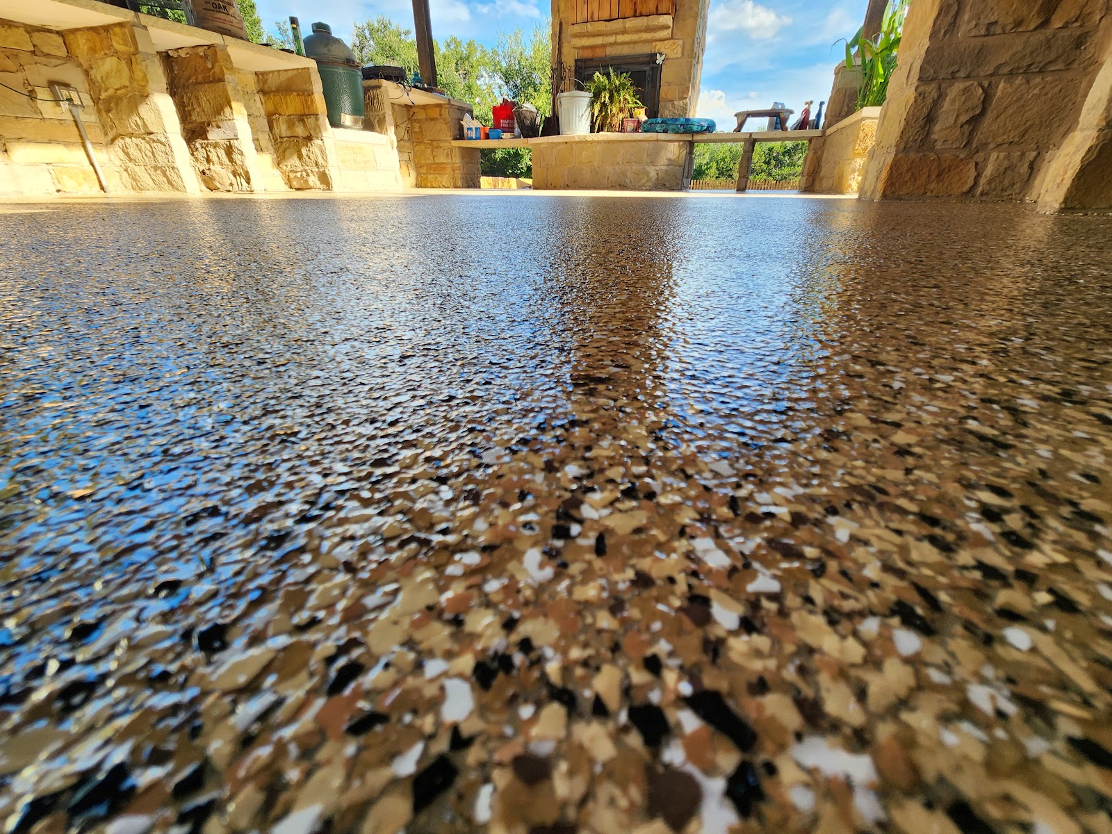 Texas Tough Concrete Coatings work photo