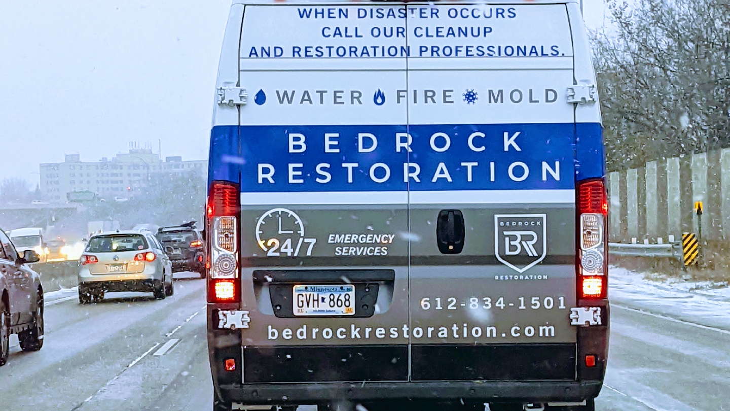 Bedrock Restoration - Water Fire Mold Damage Service work photo