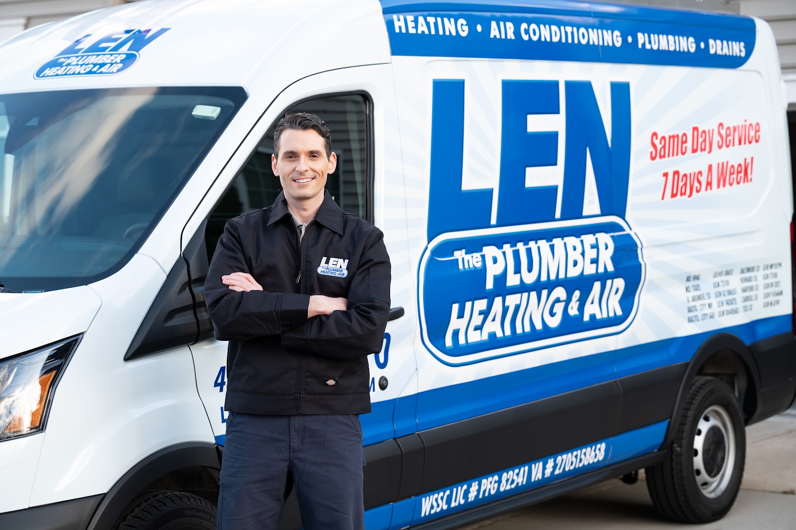 Len The Plumber Heating & Air, LLC work photo