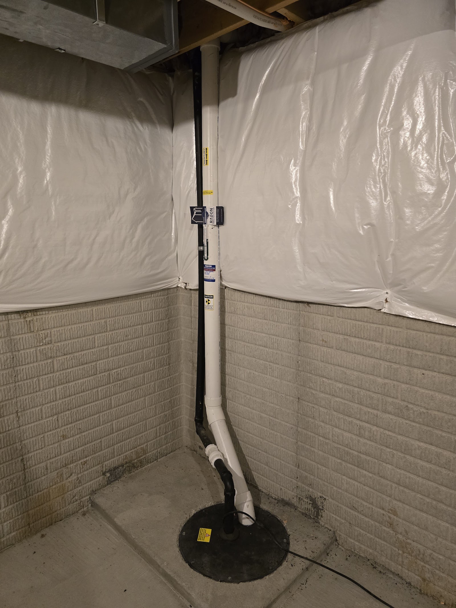 Northeast Ohio Radon Solutions work photo