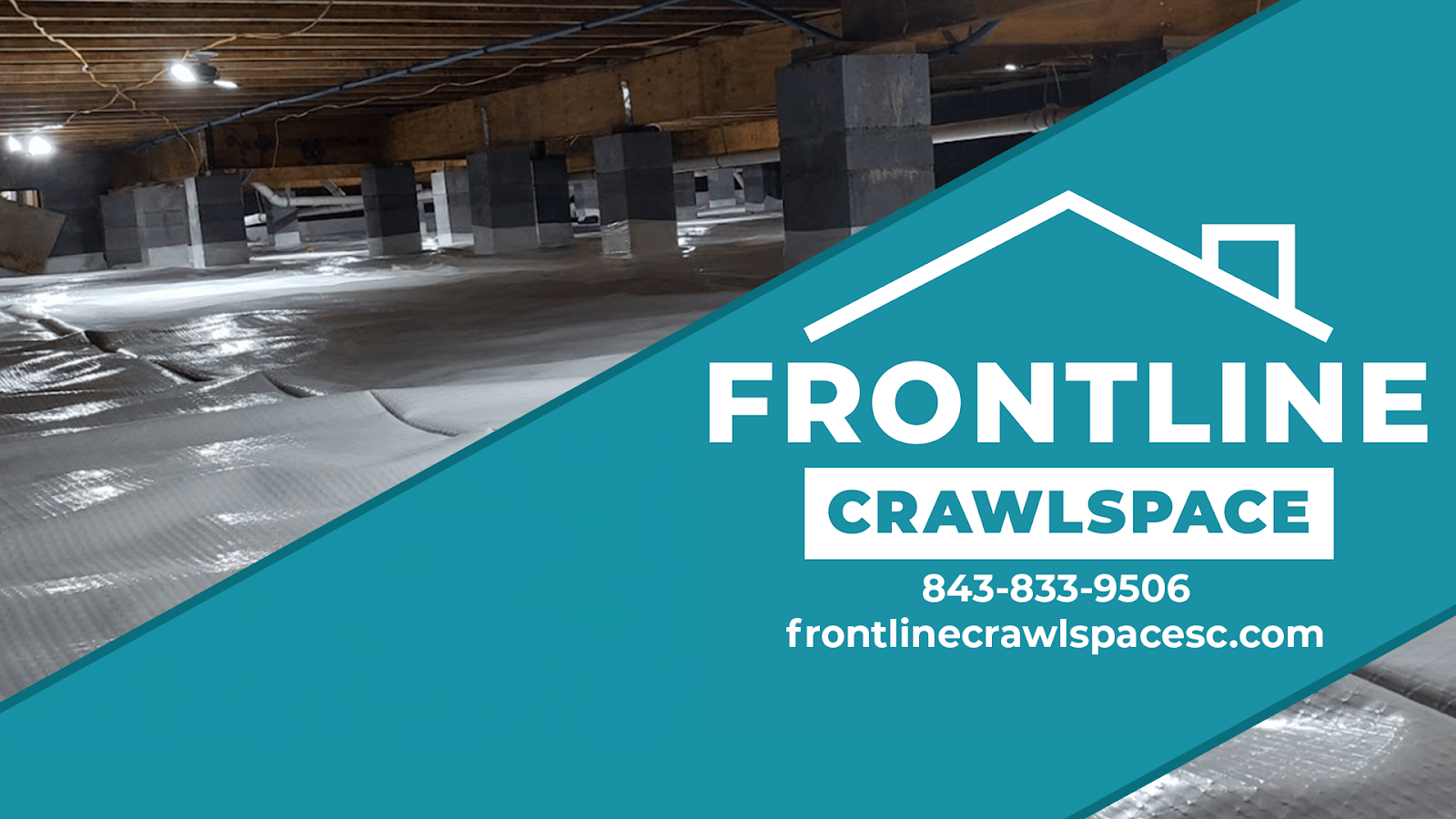Frontline Crawlspace and Air Quality Solutions work photo