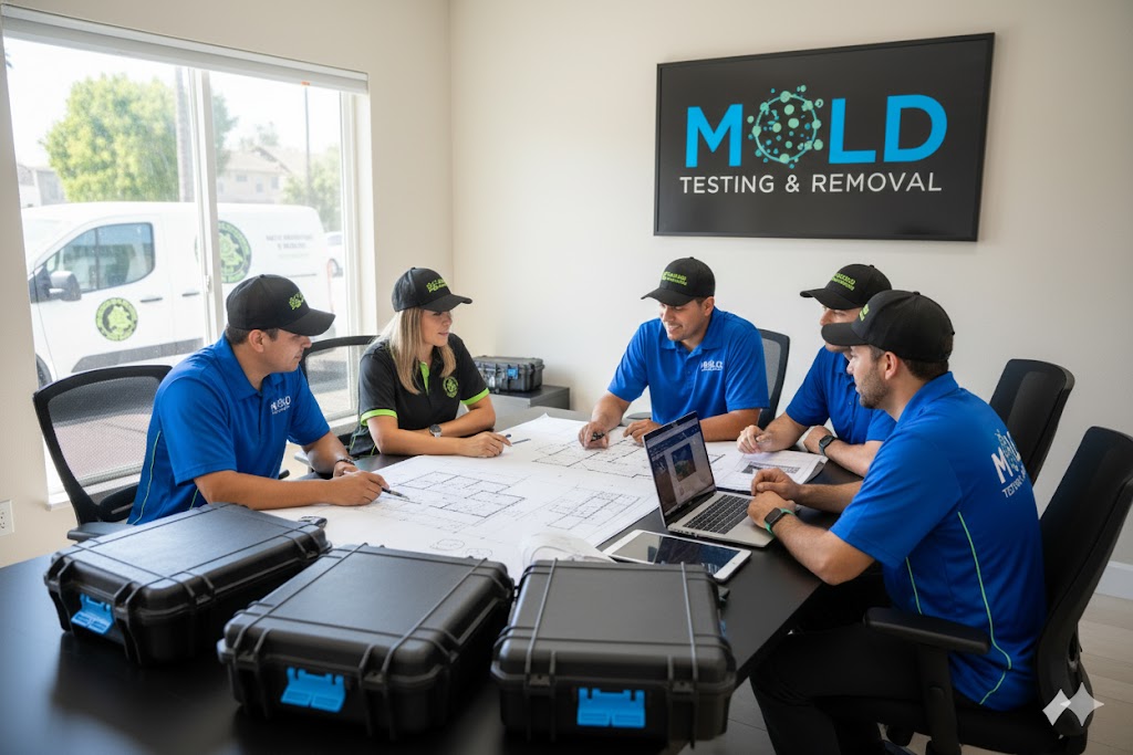 Mold Testing Experts Los Angeles work photo