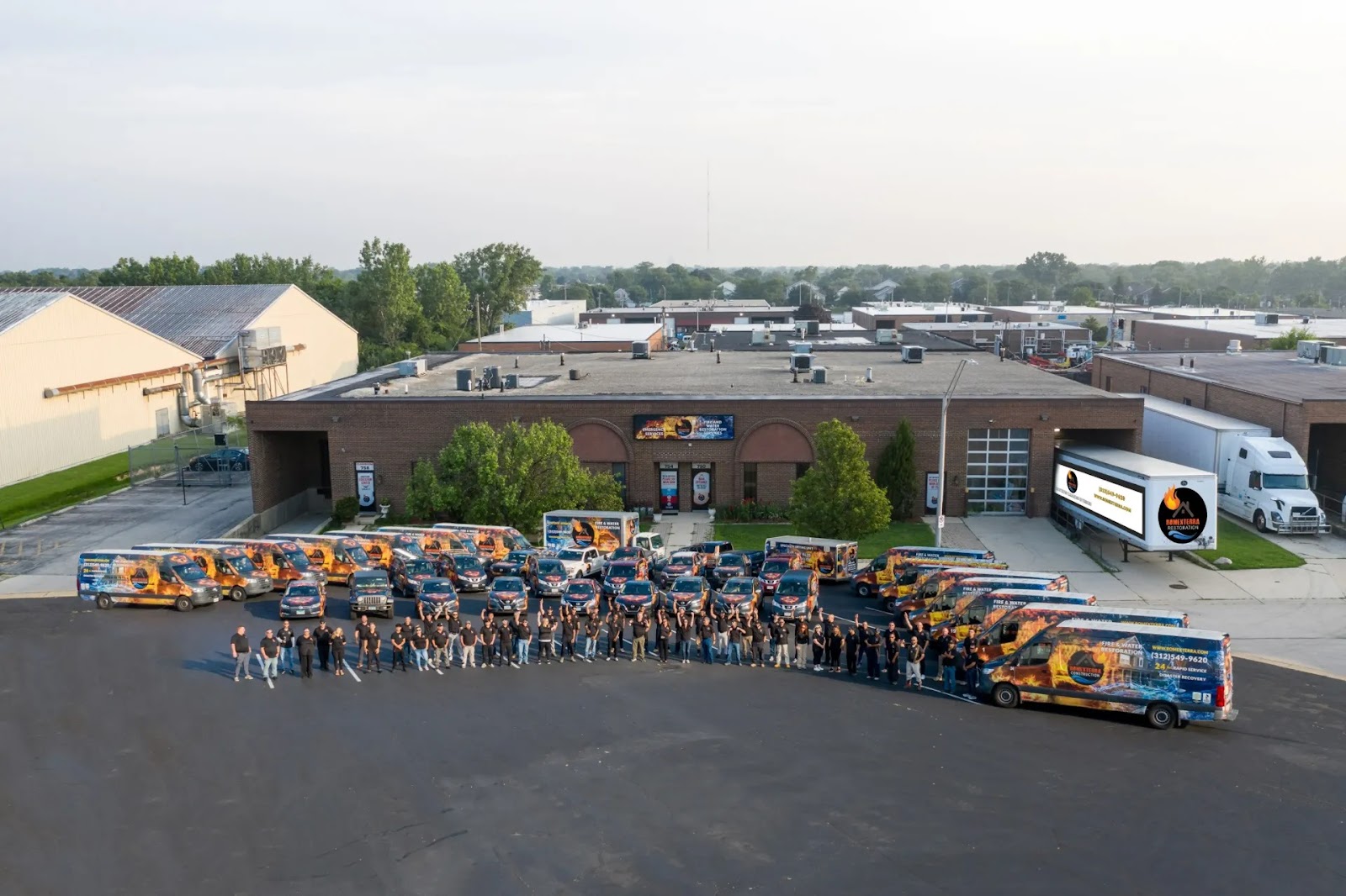 Romexterra Construction Fire and Water Restoration Services of Chicago work photo