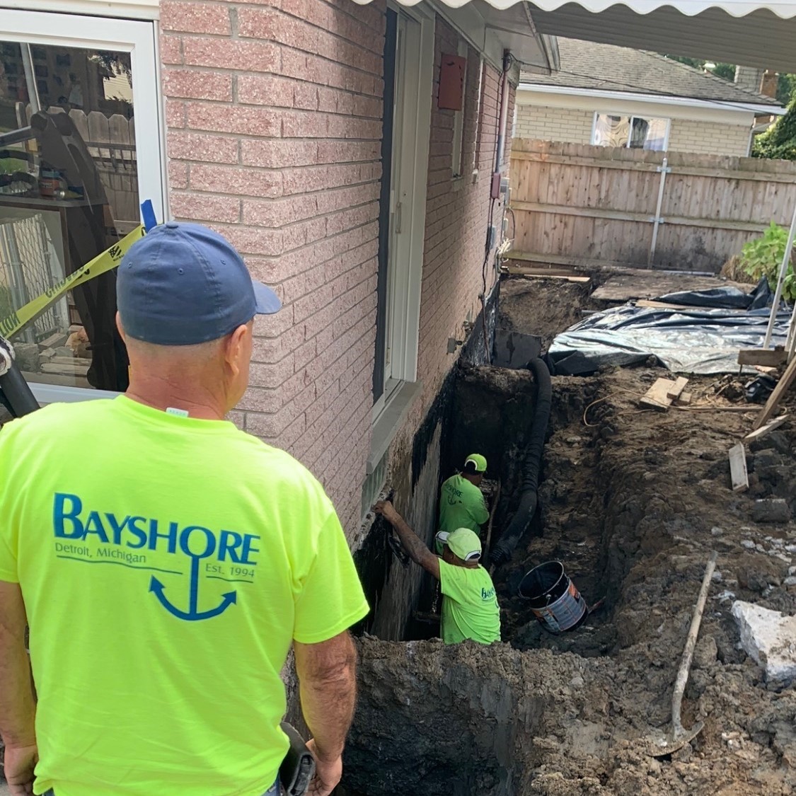 Bayshore Construction work photo