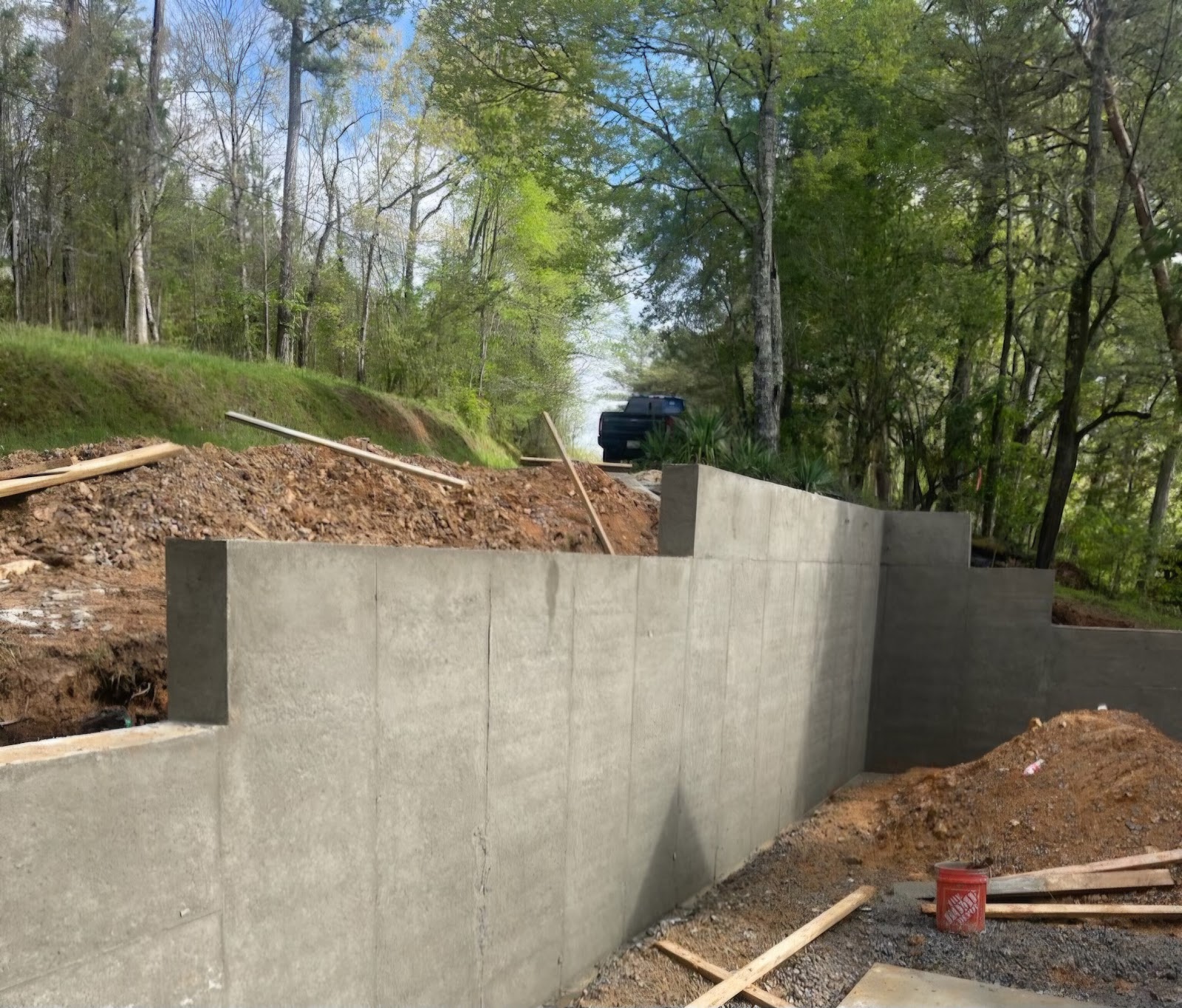 Concrete Basement Walls Inc. work photo