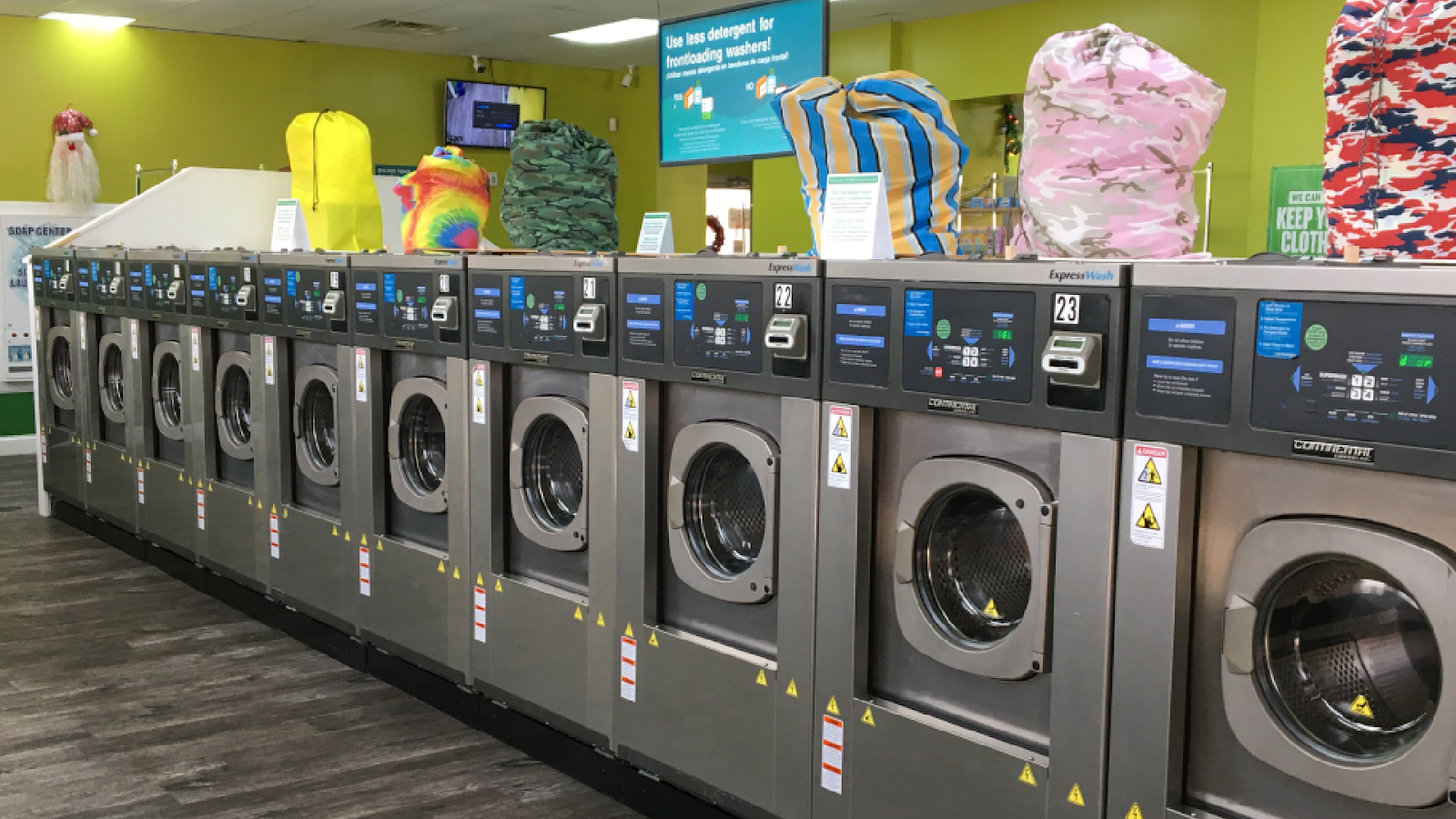 Washville Express Laundry work photo