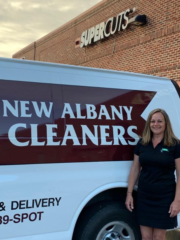New Albany Cleaners work photo