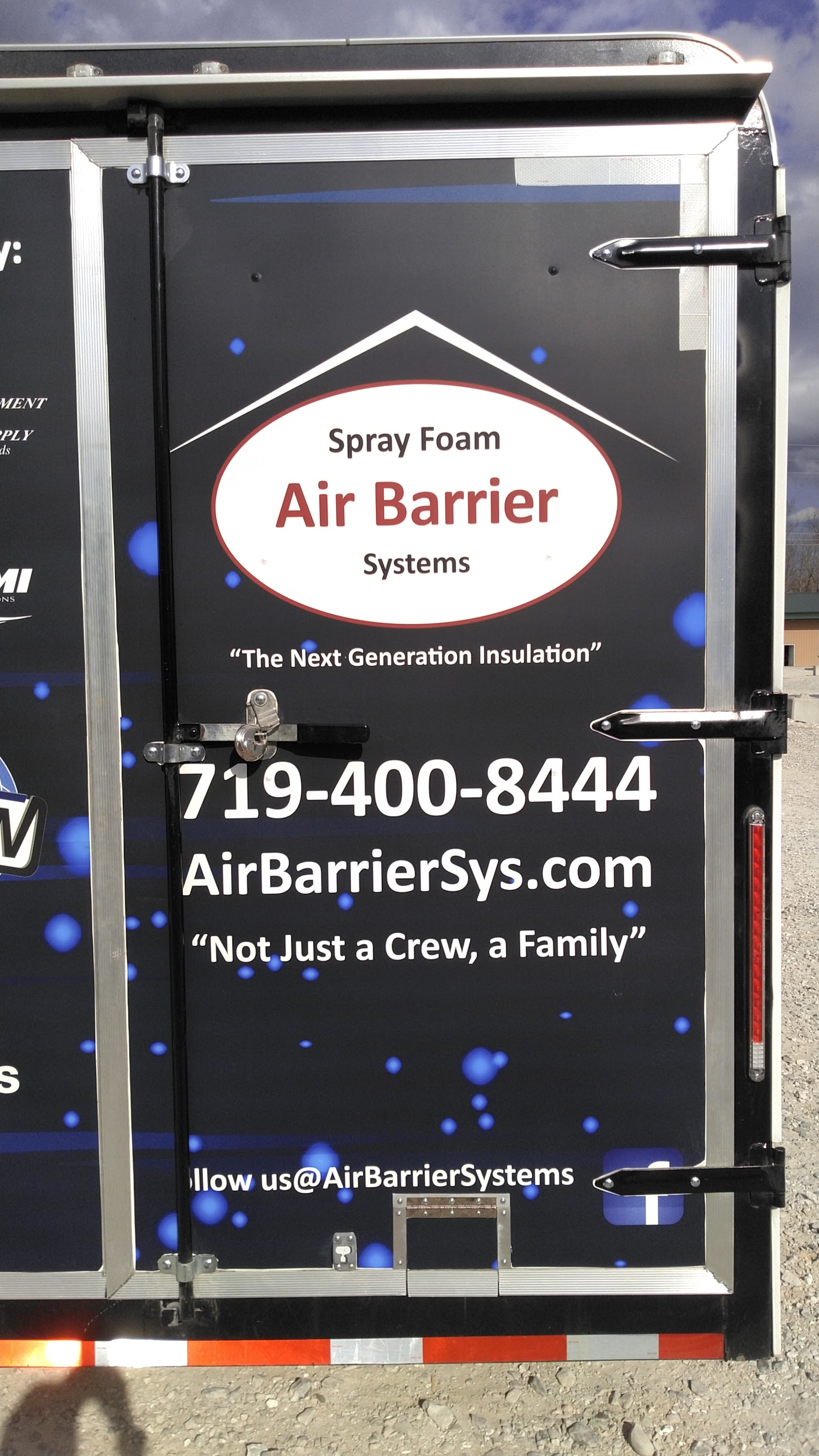Air Barrier Spray Foam Systems, Colorado Springs Location work photo
