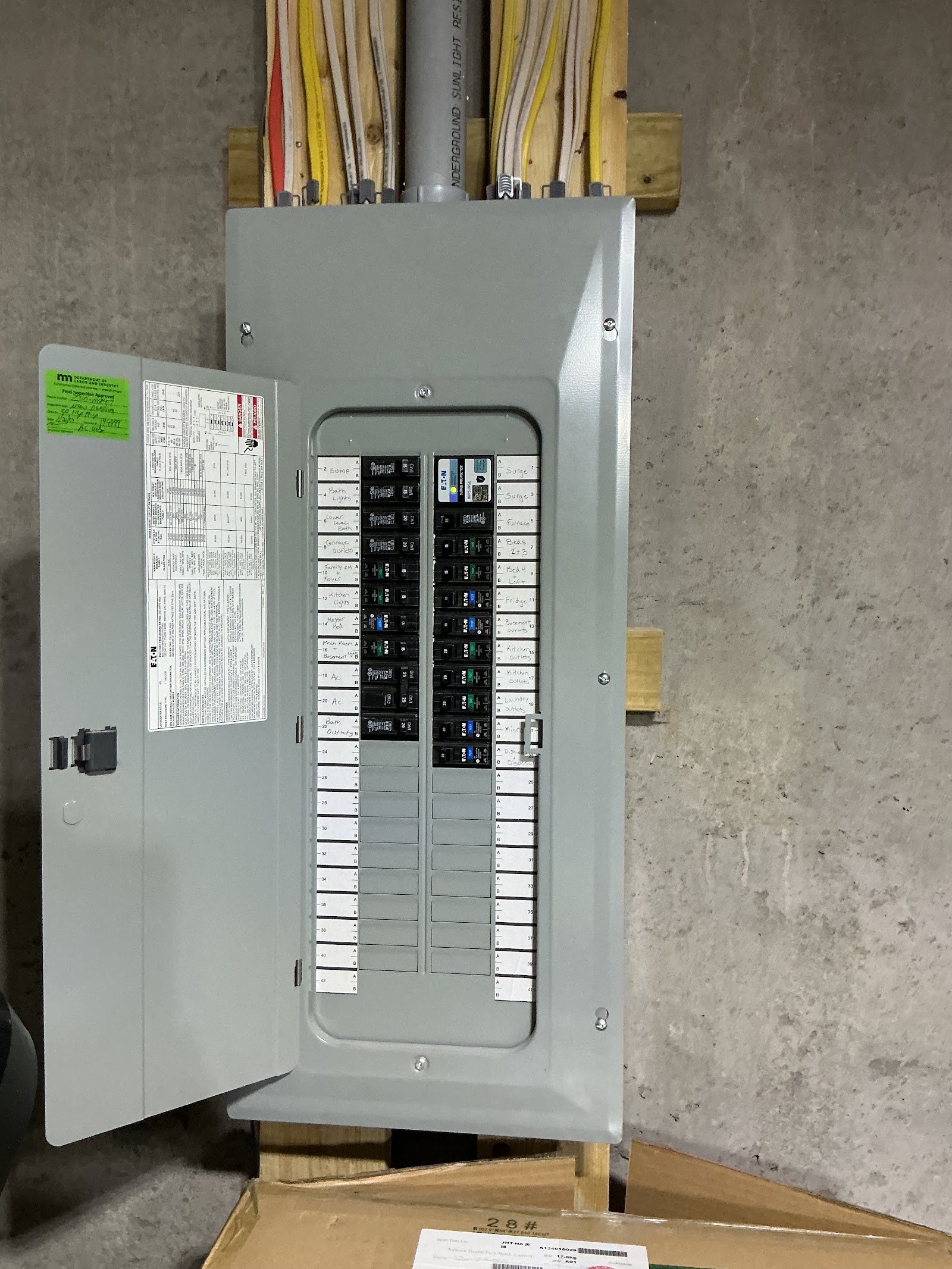 OMEGA ELECTRIC CO work photo