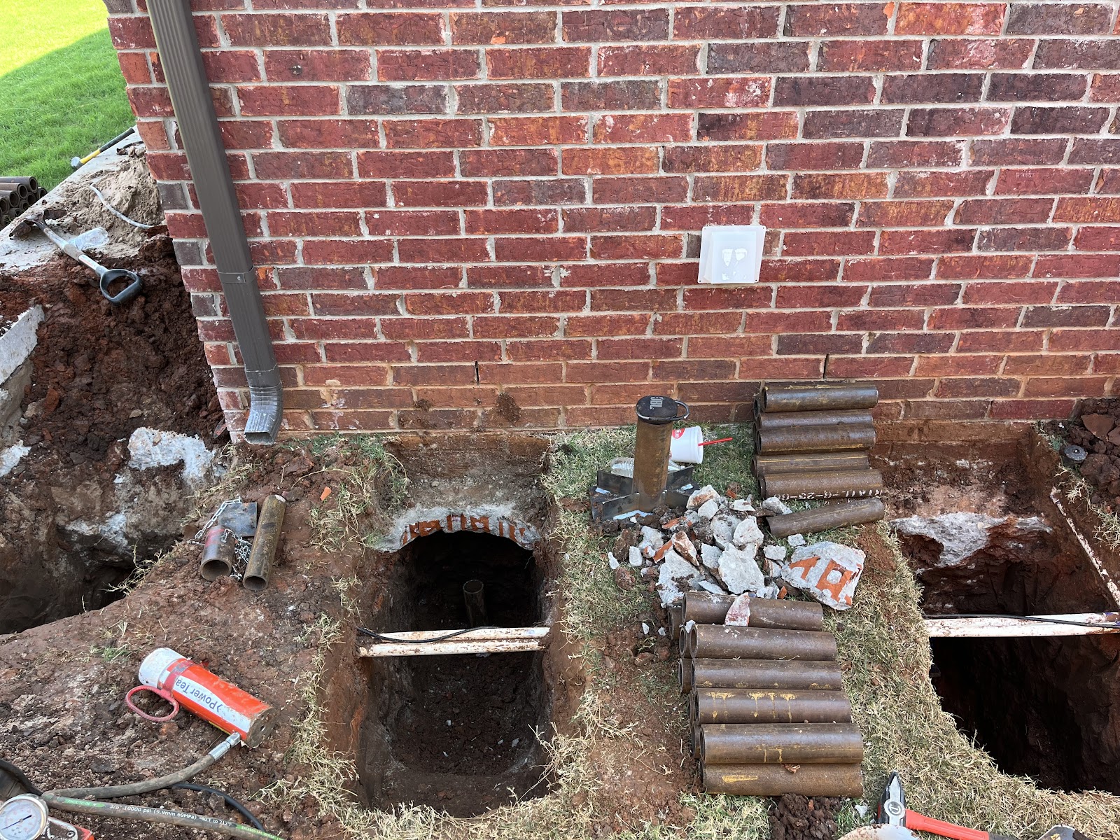 Triton Foundation Repair work photo